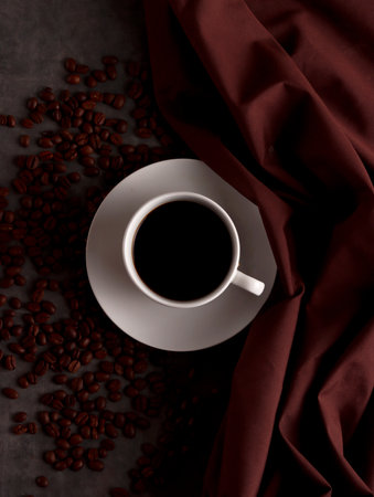 coffee beans espresso aroma caffeine cafe roast cappucino beverage barista service ingredient latteの写真素材