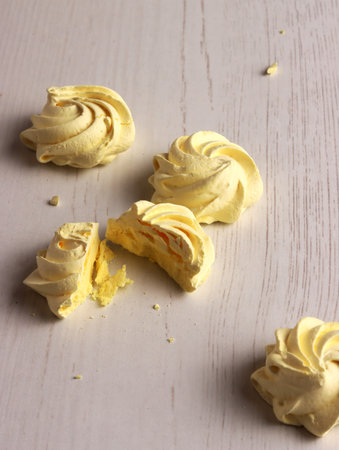 meringue sugar traditional dessert sweet egg bake ingredient dish background cake candy cream fatの写真素材