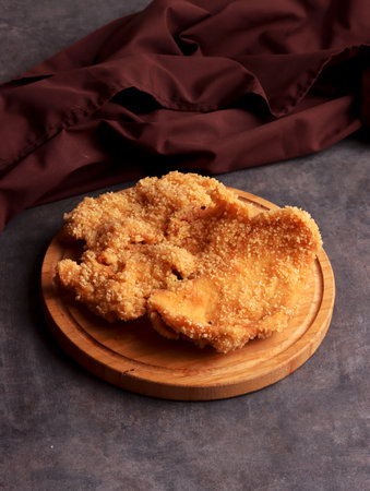 chicken food meal plate fried baked grilled steak dinner dish culinary crispy sauce lunch pork cookの写真素材