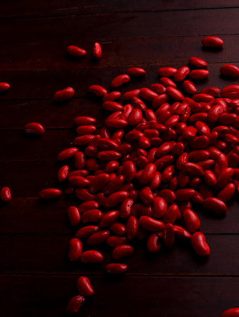 red beans seed adzuki diet japan herbal asia health protein traditional plant ingredients grains raw