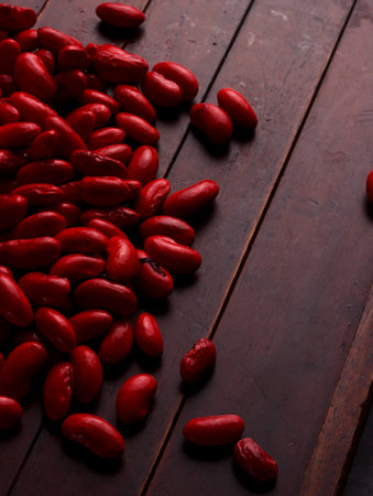 red beans seed adzuki diet japan herbal asia health protein traditional plant ingredients grains rawの写真素材