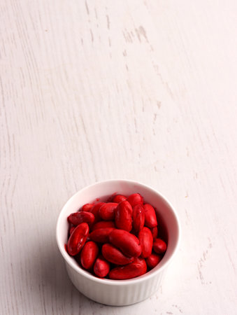 red beans seed adzuki diet japan herbal asia health protein traditional plant ingredients grains rawの写真素材