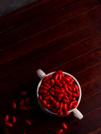 red beans seed adzuki diet japan herbal asia health protein traditional plant ingredients grains raw