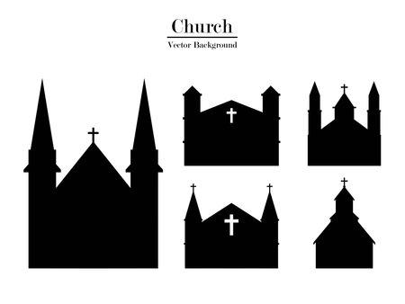 church god vintage christian building religion travel tourism history cathedral chapel cross saviorのイラスト素材