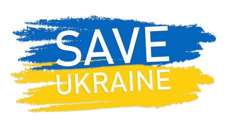 Save Ukraine. Stop War Save Ukraine. Pray For Ukraine peace. Save Ukraine from Russia.のイラスト素材