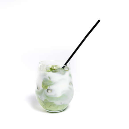 Refreshing summer alcoholic cocktail with crushed ice and citrus fruits
