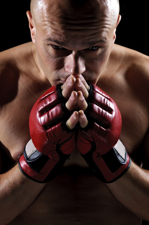 Mixed Martial Arts Fighterの写真素材
