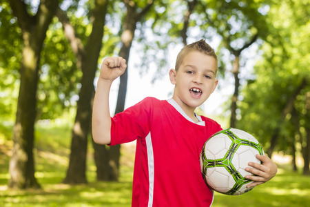 Soccer Boyの写真素材