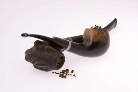 Smoking pipes loaded with mellow mixture tobacco