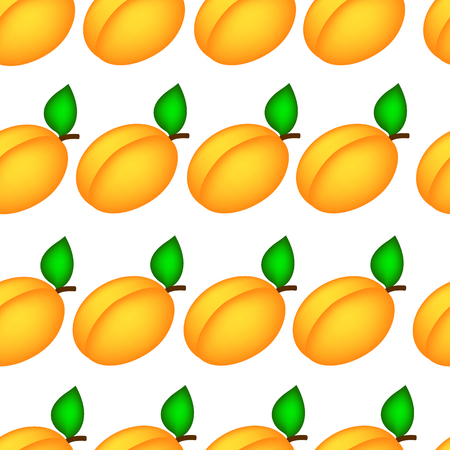 Simple apricot backgroundのイラスト素材