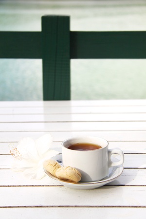 Tea And Cookieの写真素材