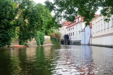 Small bay in the old cityの写真素材