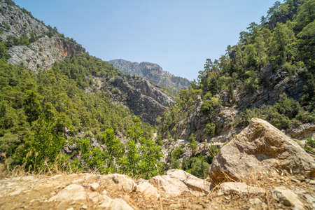 Beautiful view of Goynuk canyon in Turkeyの写真素材