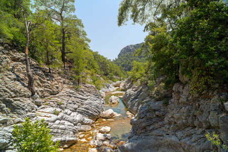 Beautiful view of the Goynuk canyonの写真素材