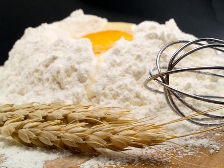 Preparing a Breadの写真素材