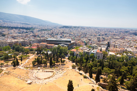 Athens, viewed from Acropolis