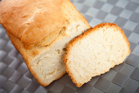 Homemade white bread