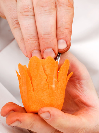 Food carvingの写真素材