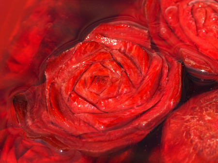 Food carvingの写真素材