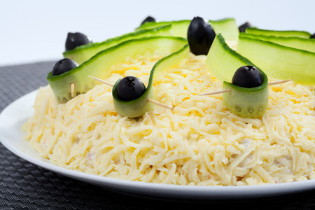 Salty pancake cakeの写真素材