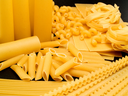 Raw pastaの写真素材