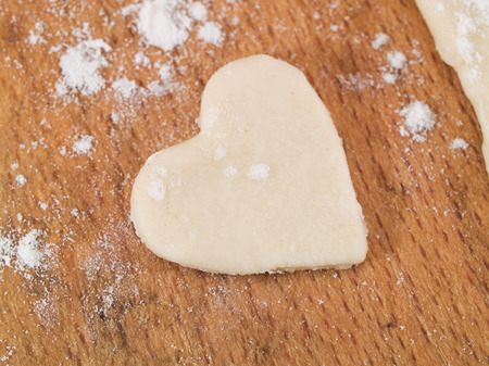 Homemade Valentine's Day Cookiesの写真素材