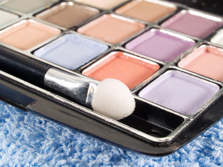 Eyeshadow close-upの写真素材