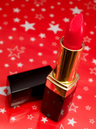 Lipstick close-upの写真素材