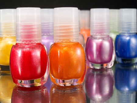 Nail polishの写真素材