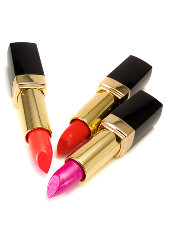 Lipsticks close-upの写真素材