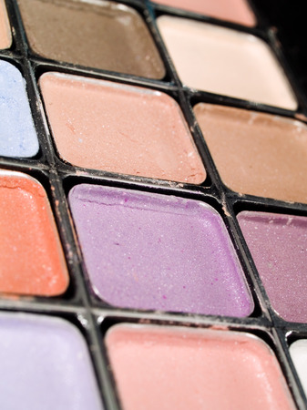 Eyeshadow close-upの写真素材