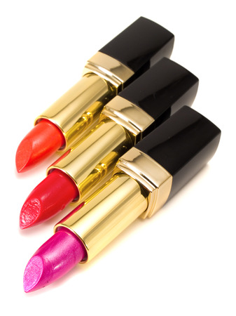 Lipsticks close-upの写真素材