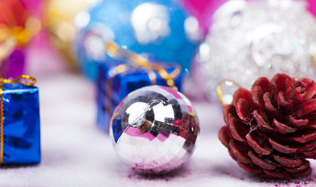 Christmass ornamentsの写真素材
