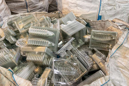 Gallery of the product and wasted plastic ready to be recycled and converted into something...