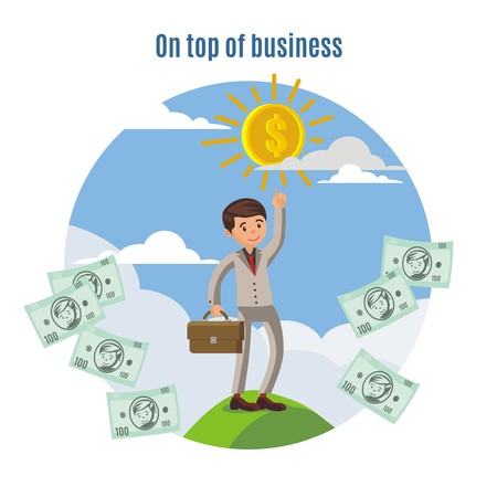Business Investment Conceptのイラスト素材