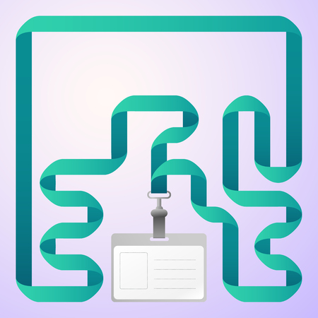 Business Identification Cardのイラスト素材