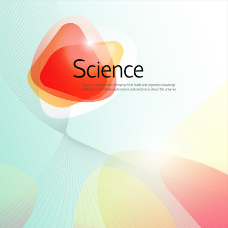 Science Abstract Backgroundのイラスト素材