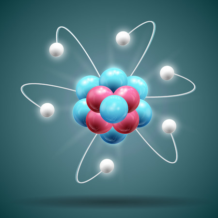 Science Atom Illustrationのイラスト素材