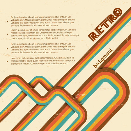 Retro background illustration.のイラスト素材