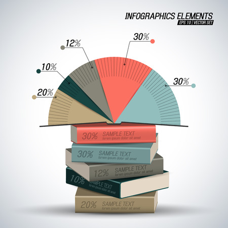 Business Infographics Conceptのイラスト素材