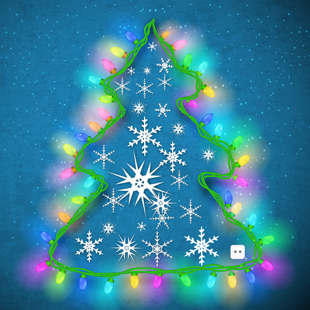 Christmas Tree Designのイラスト素材