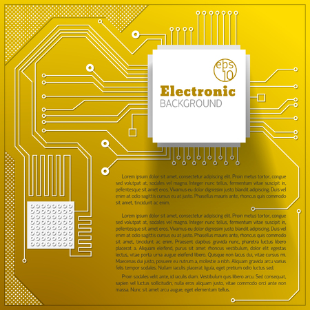 Electric Board Backgroundのイラスト素材