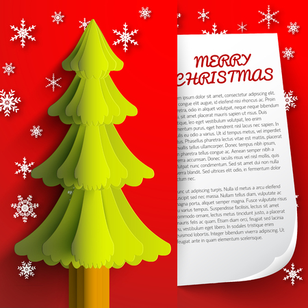 New Year And Christmas Templateのイラスト素材