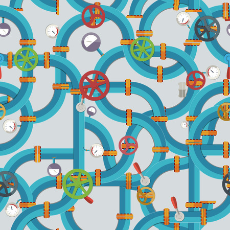 Industrial Technologic Seamless Pattern vector illustration.のイラスト素材
