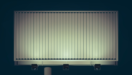 Commercial Business Horizontal Billboardのイラスト素材