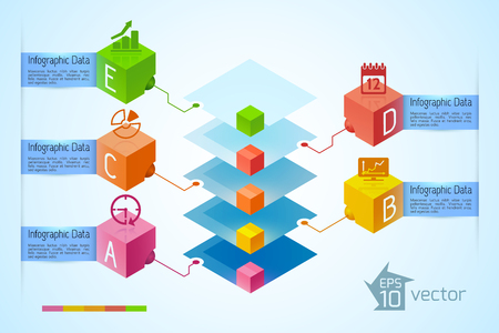 Infographic Business Conceptのイラスト素材