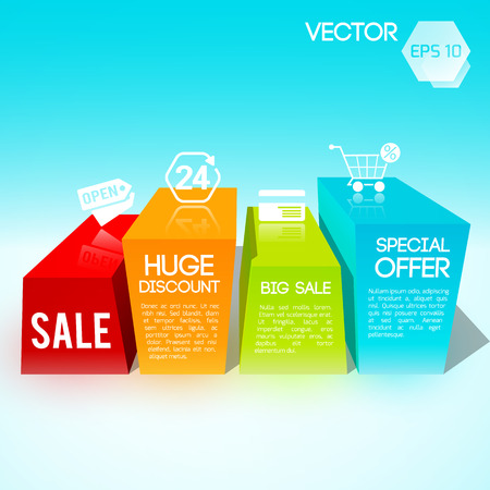 Big Sale Design Templateのイラスト素材