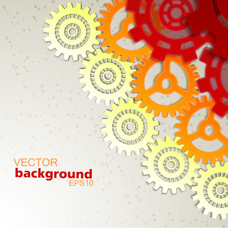 Industrial Vector Backgroundのイラスト素材