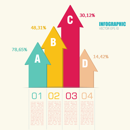 Infographic Web Elementsのイラスト素材