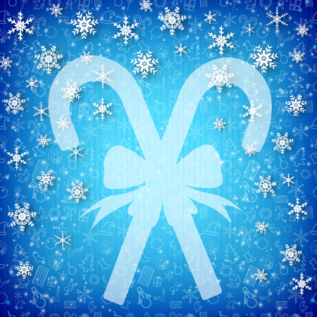 Happy New Year and Merry Christmas card designのイラスト素材